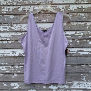 🌟 A'NUE classic tank top lavender size L1 XL NWT